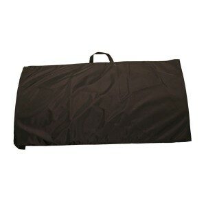 BS-2036-COV - Protective black nylon fabric cover for riot/capture shields that measure 20” x 36”