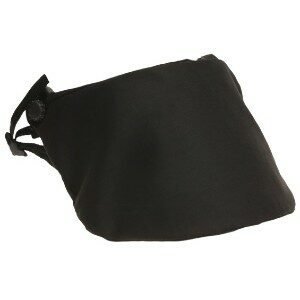 DK5/6-COV - Protective black nylon fabric cover for all 8" models of the DK5 and DK6 riot face shields