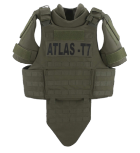 Atlas T7 Full Coverage Tactical Vest Front All accessories