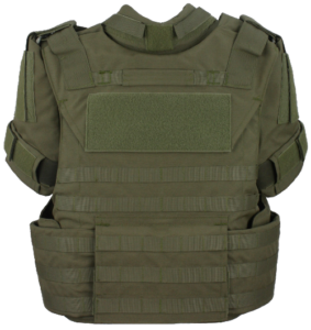 Quad Modular Tactical Vest Back