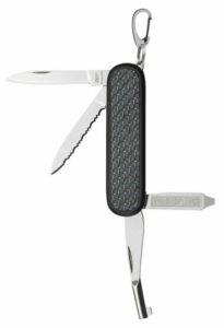Edge Knife Handcuff Key – Black Aluminum (#56258)